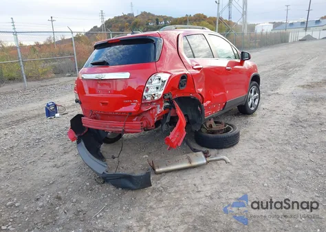 2015 Chevrolet Trax Ltz z USA, uszkodzony, nr VIN 3GNCJTSB6FL207313